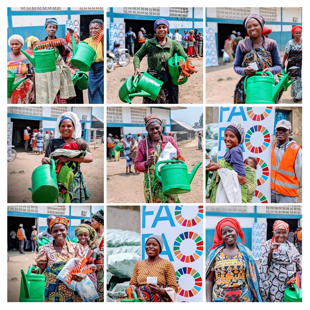 SONAHU renforce la sécurité alimentaire à Masisi avec la distribution de kits agricoles aux populations vulnérables